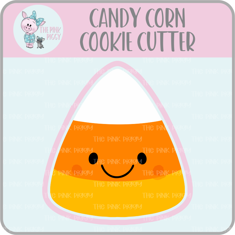 Candy Corn Cookie Cutter & STL Digital File