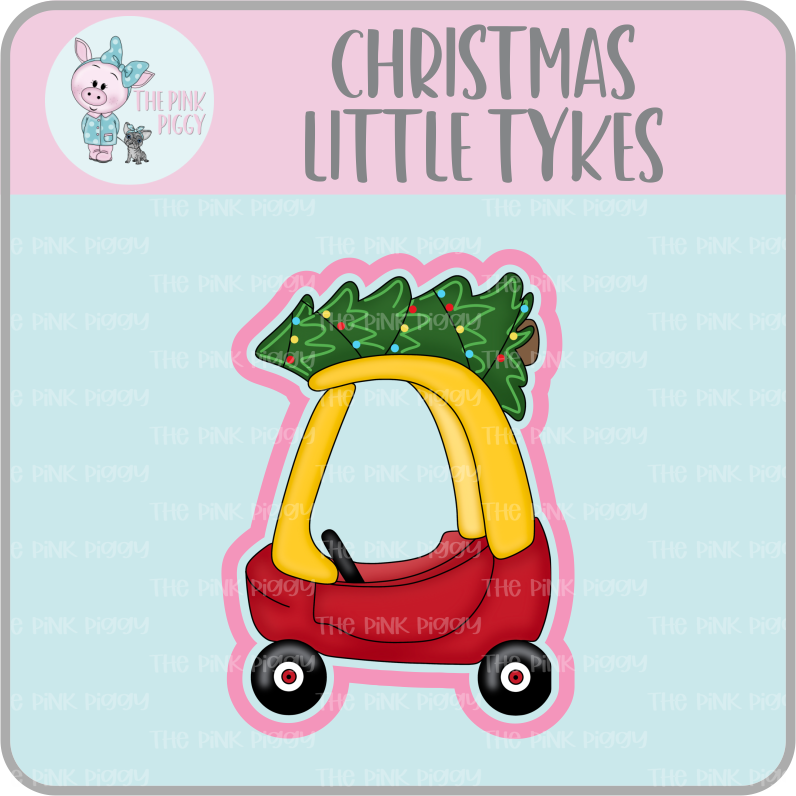 Christmas Little Tykes Car Cookie Cutter & STL File