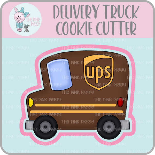 Delivery Trucks Cookie Cutter & STL File