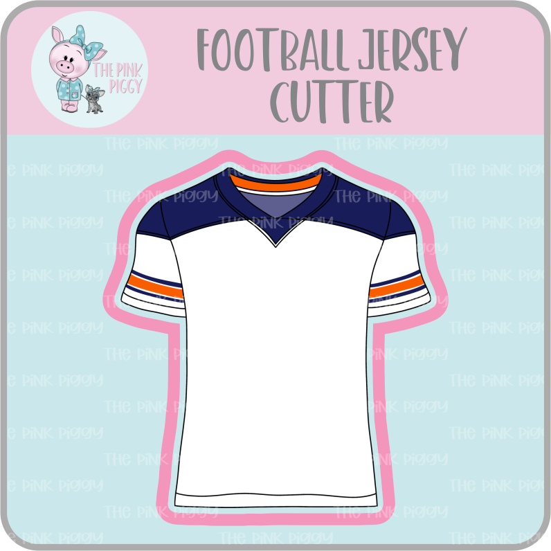 Football Jersey Clipart/Image/Printer File for Eddie