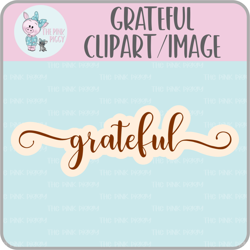 Grateful Clipart/Image/Printer File for Eddie