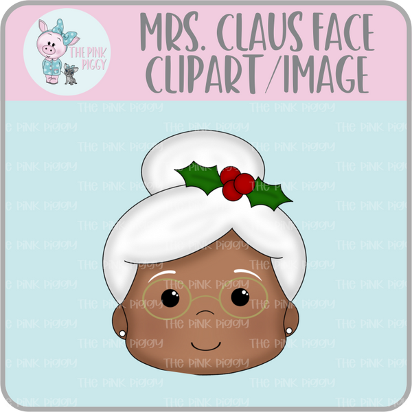 Mrs. Claus Clipart/Image/Printer File for Eddie