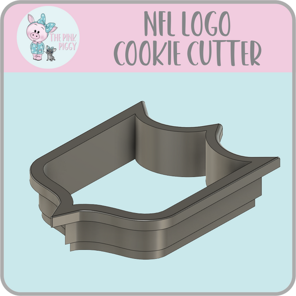 NFL Logo Cookie Cutter & STL File