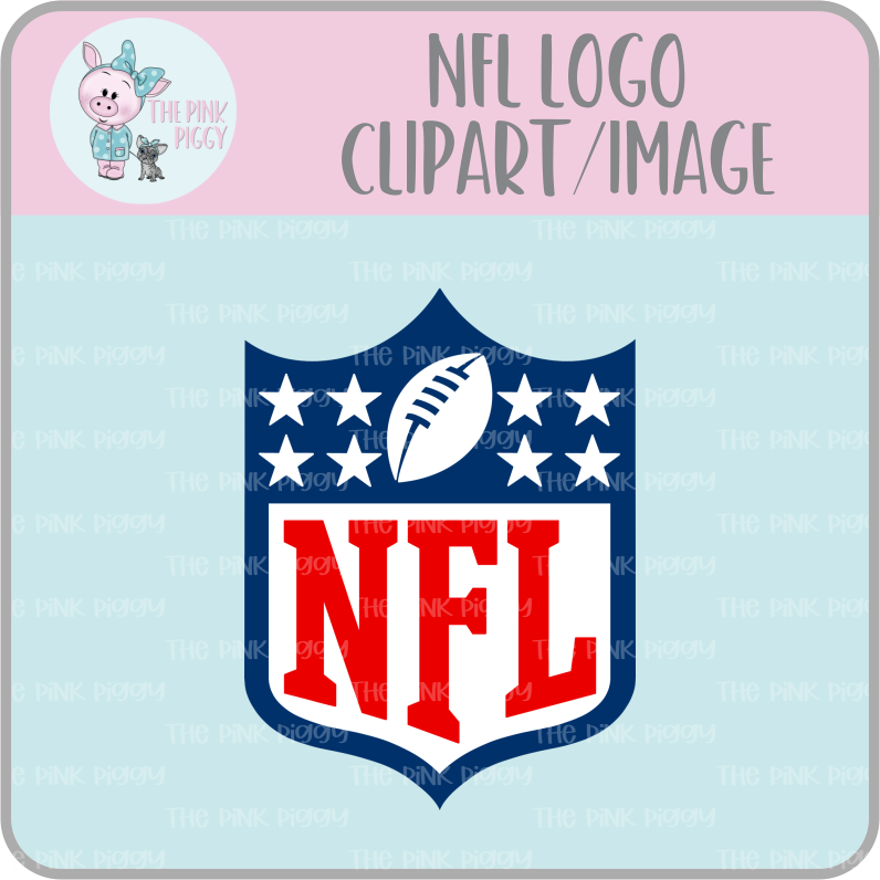 NFL Logo Clipart/Image/Printer File for Eddie