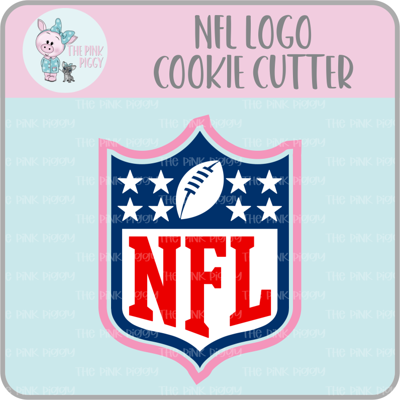 NFL Logo Cookie Cutter & STL File