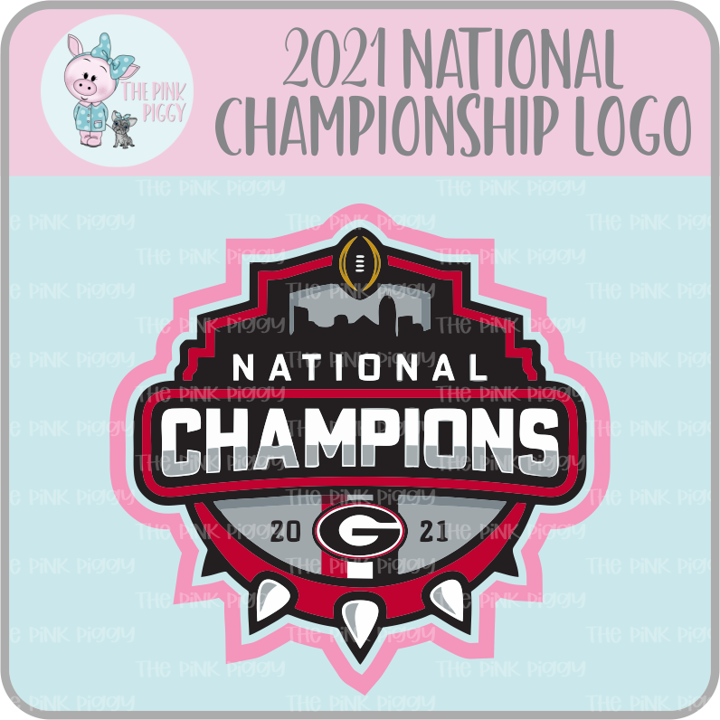 2021 National Championship Logo Cookie Cutter & STL File