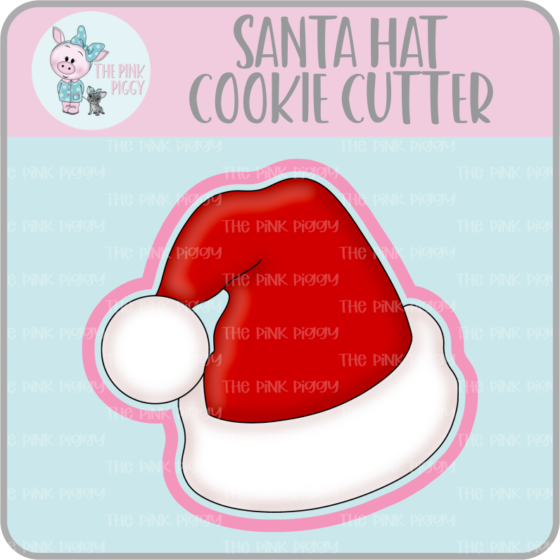 Santa Hat Cookie Cutter & STL File