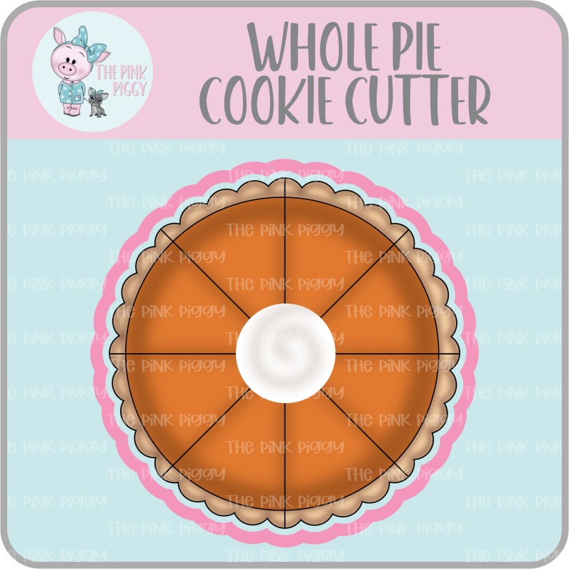 Scalloped Circle Cookie Cutter & STL File